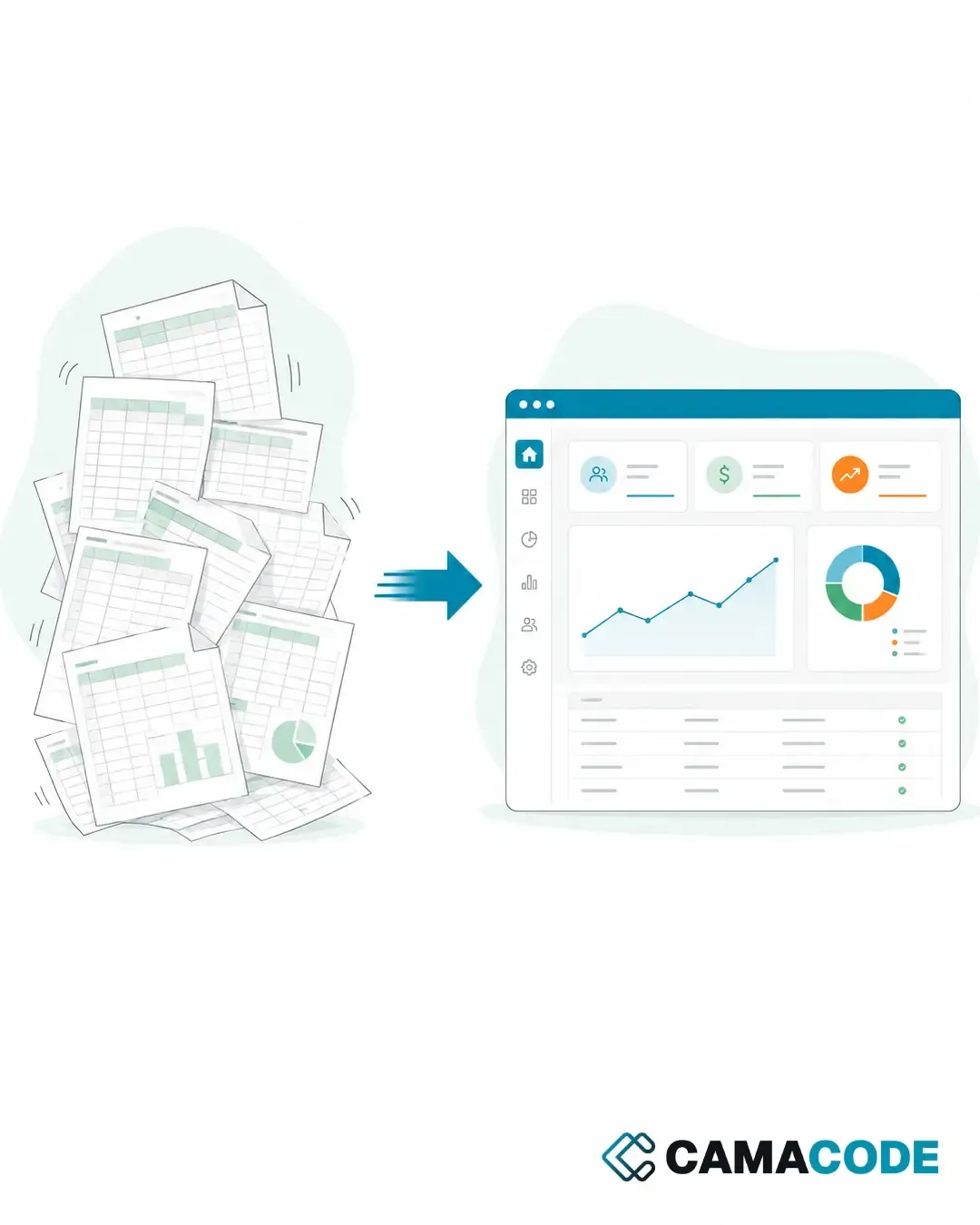 convertir excel en aplicación